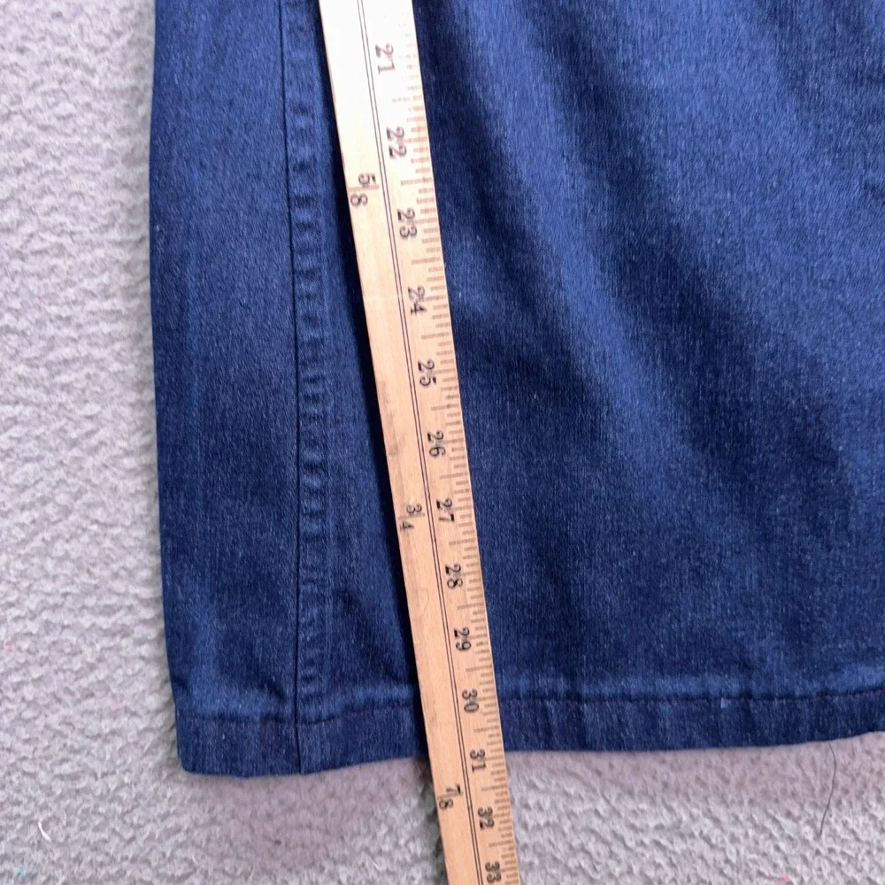 VTG Seafarer Jeans Mens 32x31 Blue Utility Trousers Denim Bell Bottom Pants